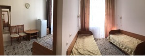 Трехместный двухкомнатный номер